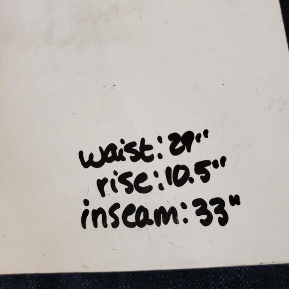 Ksubi Chitch Petrol Dark Wash Button Fly Tapered Jeans Mens Size 29 Embroidered - Picture 12 of 12